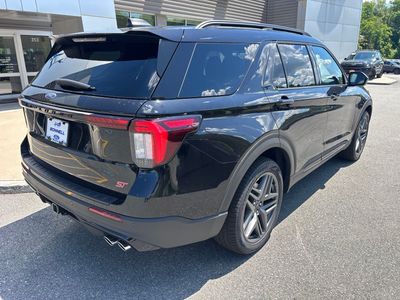 2026 Ford Explorer — rear three-quarter view