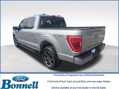 2023 Ford F-150 — rear three-quarter view