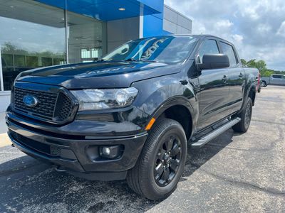 2023 Ford Ranger — rear three-quarter view