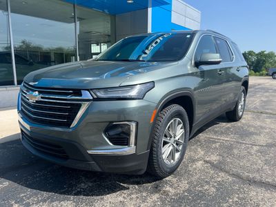 2023 Chevrolet Traverse — rear three-quarter view