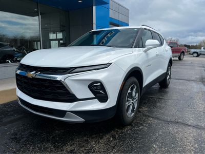 2024 Chevrolet Blazer — rear three-quarter view