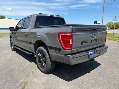 2021 Ford F-150 — rear three-quarter view