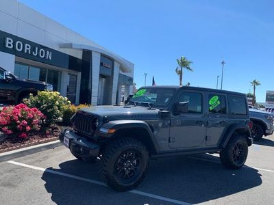 2025 Jeep Wrangler 4xe — side profile view