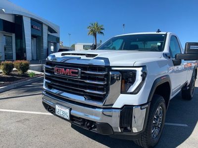 2025 GMC Sierra 3500 HD — rear three-quarter view
