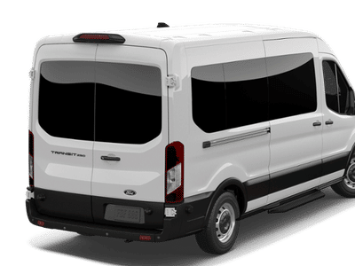 2026 Ford Transit Passenger Wagon — rear three-quarter view