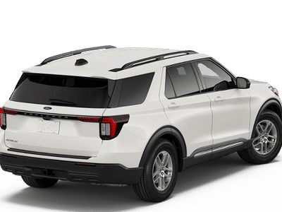 2026 Ford Explorer — rear three-quarter view