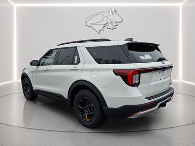 2026 Ford Explorer — rear three-quarter view