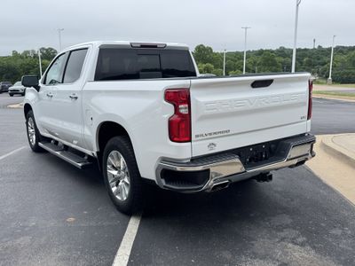 2021 Chevrolet Silverado 1500 — rear three-quarter view