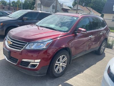 2017 Chevrolet Traverse — rear three-quarter view