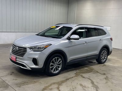 2017 Hyundai Santa Fe — interior view