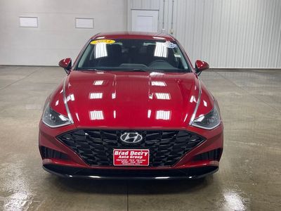 2023 Hyundai Sonata — rear three-quarter view