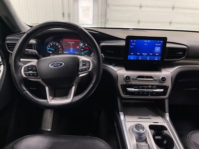 2023 Ford Explorer — rear three-quarter view
