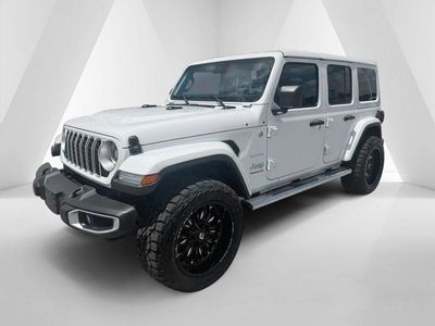 2024 Jeep Wrangler — rear three-quarter view