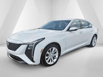 2026 Cadillac CT5 — rear three-quarter view