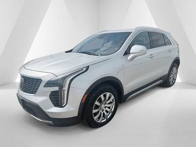 2022 Cadillac XT4 — rear three-quarter view