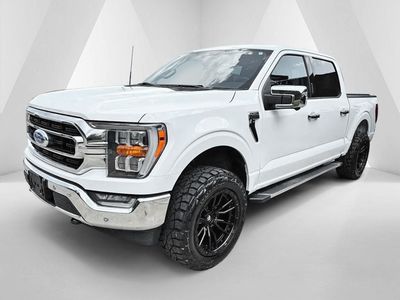 2022 Ford F-150 — rear three-quarter view