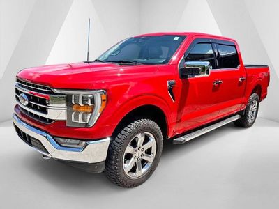 2022 Ford F-150 — rear three-quarter view