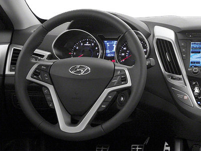 2013 Hyundai Veloster — interior view