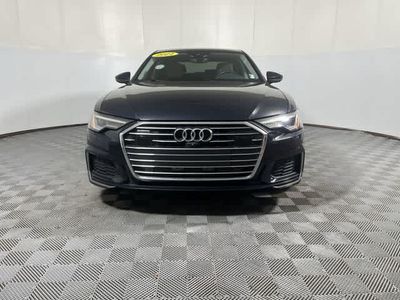 2021 Audi A6 — rear three-quarter view