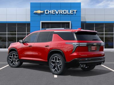 2026 Chevrolet Traverse — rear three-quarter view