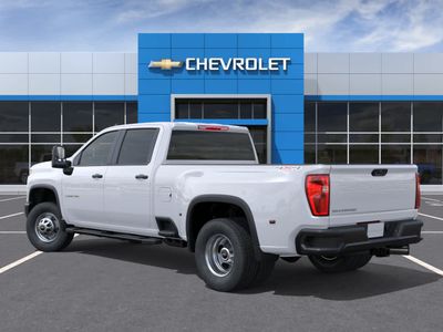 2026 Chevrolet Silverado 3500 HD — rear three-quarter view