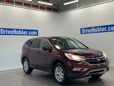 2015 Honda CR-V — rear three-quarter view