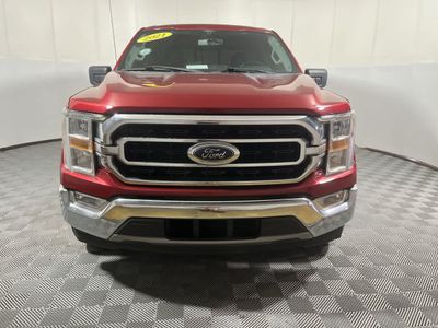 2021 Ford F-150 — rear three-quarter view