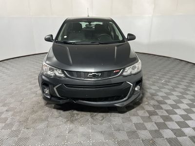 2018 Chevrolet Sonic — rear three-quarter view