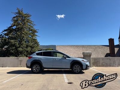 2021 Subaru Crosstrek — rear three-quarter view