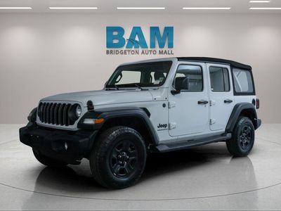 2024 Jeep Wrangler — rear three-quarter view