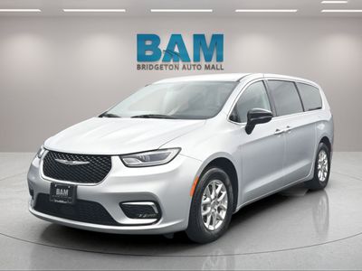 2024 Chrysler Pacifica — rear three-quarter view