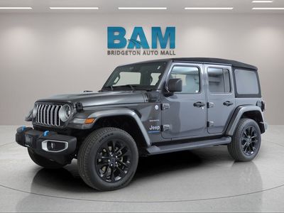 2024 Jeep Wrangler 4xe — rear three-quarter view
