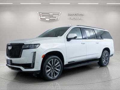 2024 Cadillac Escalade ESV — rear three-quarter view