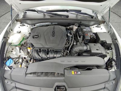 2021 Hyundai Sonata — rear three-quarter view