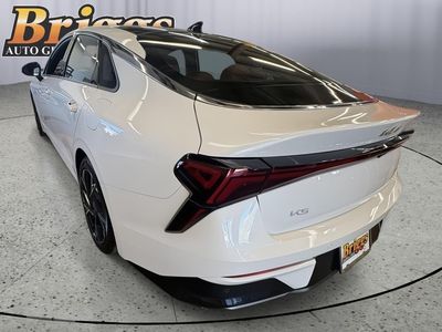 2025 Kia K5 — rear three-quarter view