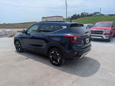 2025 Kia Seltos — rear three-quarter view