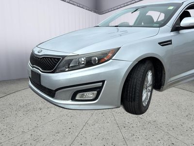 2015 Kia Optima — rear three-quarter view