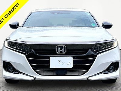 2022 Honda Accord — rear three-quarter view