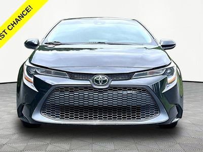 2021 Toyota Corolla — rear three-quarter view