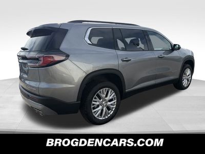 2026 GMC Acadia — rear three-quarter view