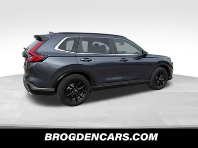 2023 Honda CR-V Hybrid — rear three-quarter view