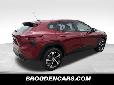 2025 Chevrolet Trax — rear three-quarter view
