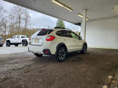 2014 Subaru XV Crosstrek — rear three-quarter view