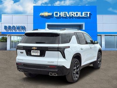 2026 Chevrolet Traverse — rear three-quarter view