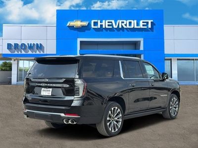 2026 Chevrolet Suburban — rear three-quarter view