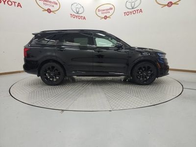 2023 Kia Sorento — rear three-quarter view