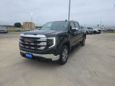2023 GMC Sierra — rear three-quarter view