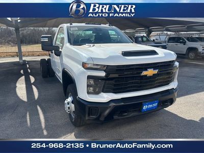 2026 Chevrolet Silverado 3500 HD Chassis Cab — rear three-quarter view