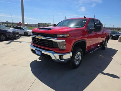 2024 Chevrolet Silverado — rear three-quarter view