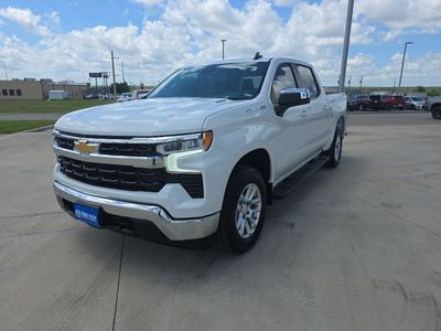 2024 Chevrolet Silverado — rear three-quarter view